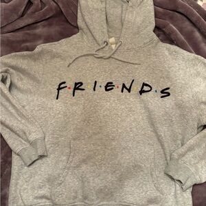 H&M Heather Gray “Friends” Hoodie Sweatshirt